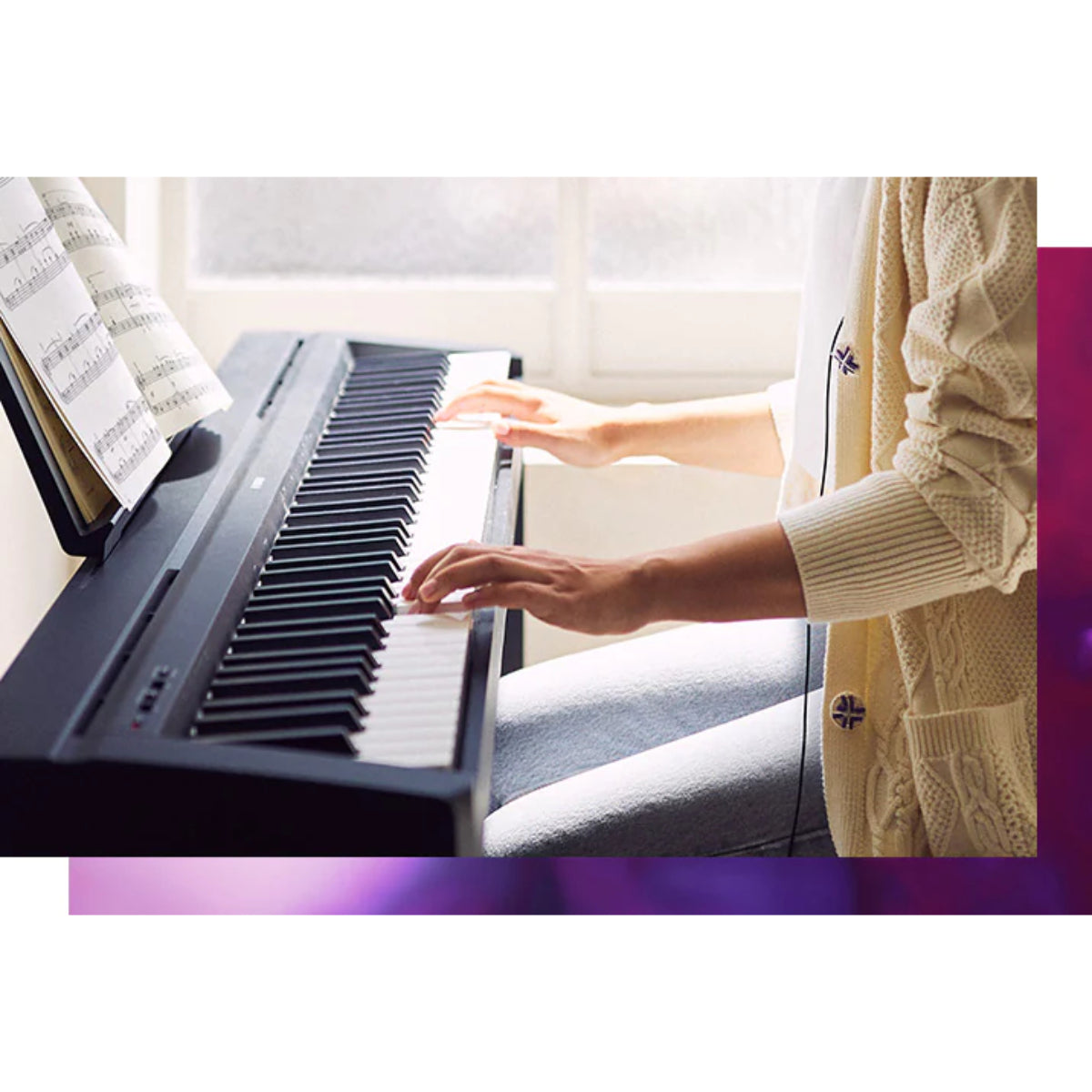 P-45B Black Digital Piano - Discontinued