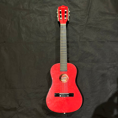 ENC12R 1/2 Sixe Junior Guitar, Metallic Red, Used - DD10