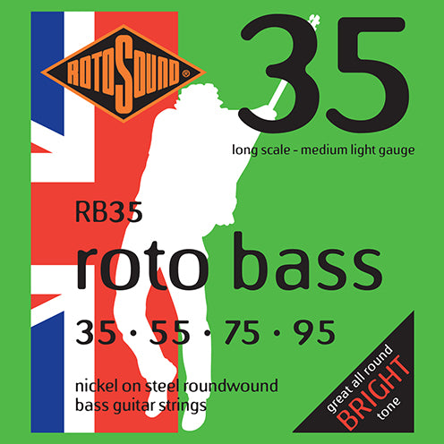 RB35 Nickel Bass Strings 35 55 75 95