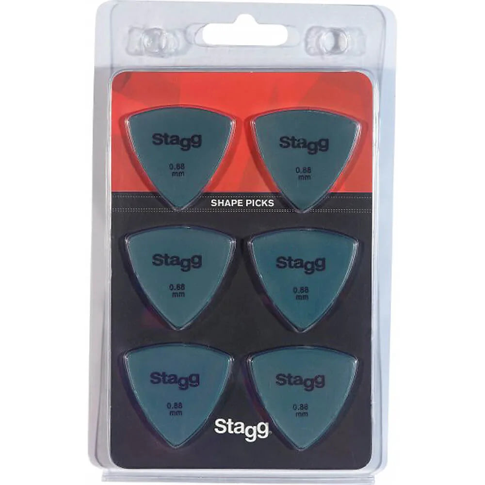 .88 Large Triangular pick - Pack of 6