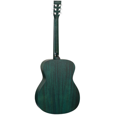 TWCR-O-TG Crossroads Folk Acoustic Guitar, Thru Green