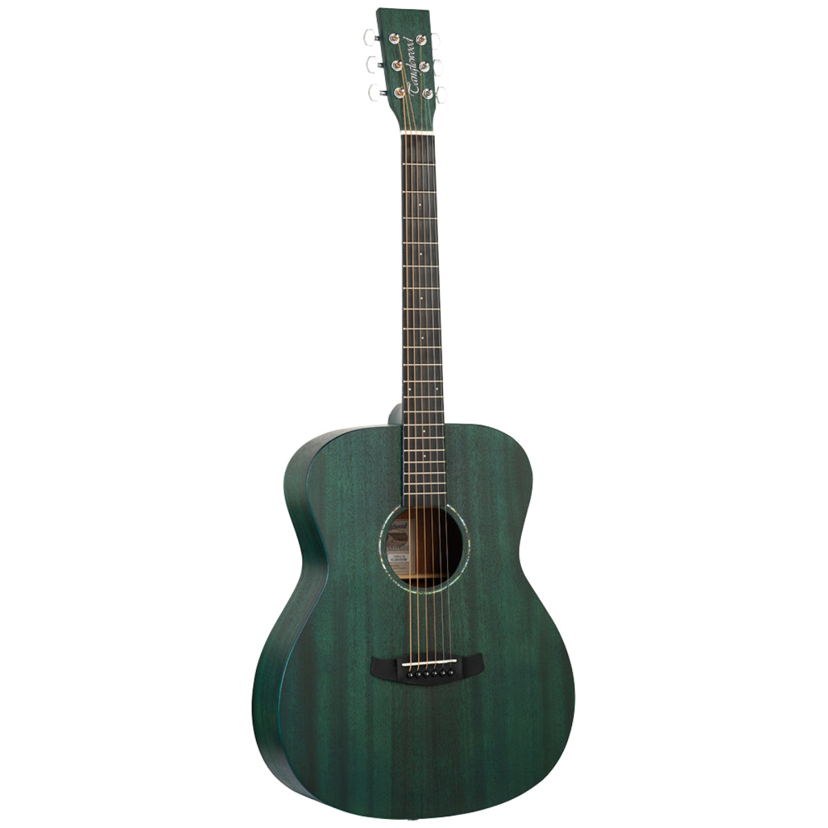 TWCR-O-TG Crossroads Folk Acoustic Guitar, Thru Green